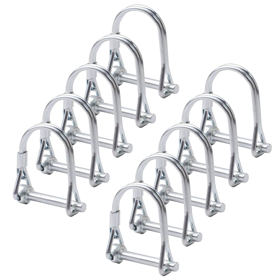 Amazon.com: INCREWAY 10Pcs Wire Lock Pin, Carbon Steel Shaft